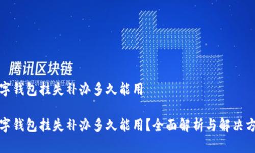 数字钱包挂失补办多久能用

数字钱包挂失补办多久能用？全面解析与解决方案