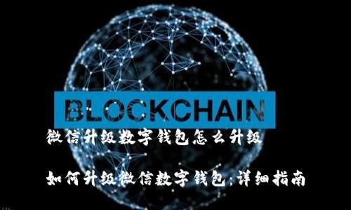 微信升级数字钱包怎么升级

如何升级微信数字钱包：详细指南