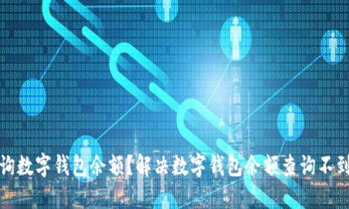 如何查询数字钱包余额？解决数字钱包余额查询不到的问题